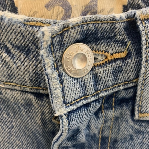 WE THE FREE | FREE PEOPLE Women's 24 Lita High Rise Distressed Crop Denim - Picture 11 of 13
